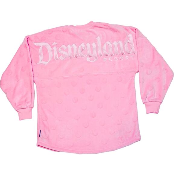 Disneyland Spirit Jersey Sweater Pullover Over Pink Small 2025 Park Princesses - Picture 1 of 7